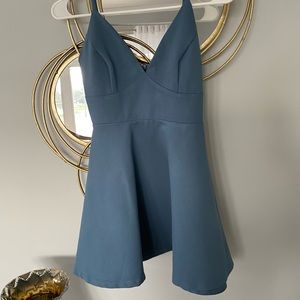 Blue Windsor dress xsxch